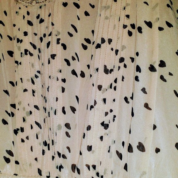 Buffalo David Bitton Pale Daisy Hearts Y2K Dress, Sz L - Picture 9 of 14